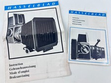 Vintage HASSELBLAD Instruction / Owner's Manuals  See Pictures 