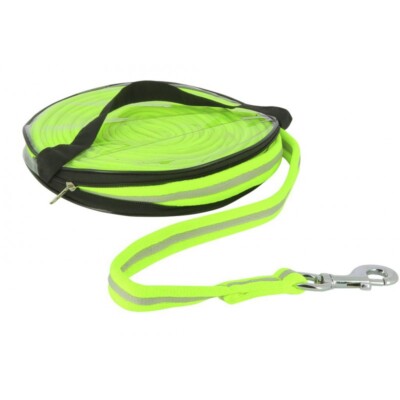 EQUITHÈME Arbeitsleine ''High Visibility'' - Farbe: neongelb, Größe: 8 