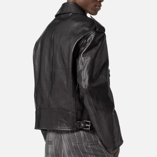 Versace Medusa leather biker jacket - Picture 5 of 10