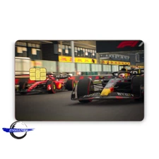 Credit Card Skin Vinyl Decal Formula One Racing
