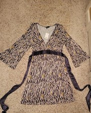 Express Fit & Flare Retro Dress Small NWT