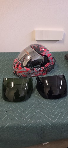 Snap-on Ignite 360 Welding Helmet Red Rock Fixed Shade Polycarbonate Lens