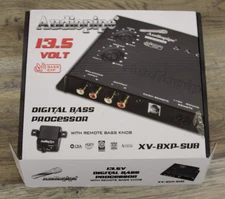 Audiopipe XVBXPSUB 13.5V Car Audio Digital Bass Processor w/ Remote Bass Knob