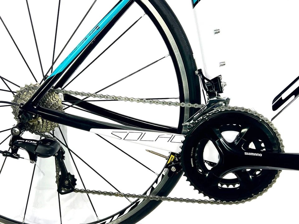 Bicicleta de carretera Scott Contessa Solace 25 usada para mujer, carbono, 11 velocidades 105-2015, 52 cm Foto 2 de 4