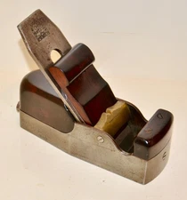 NORRIS LONDON FOR GREEN PIMLICO IRON ROSEWOOD INFILL BRASS BOW SMOOTHING PLANE
