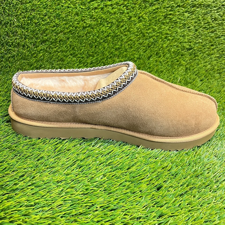 Zapatillas sin cordones UGG Tasman para hombre talla 15 marrón informales clásicas de gamuza Foto 4 de 4