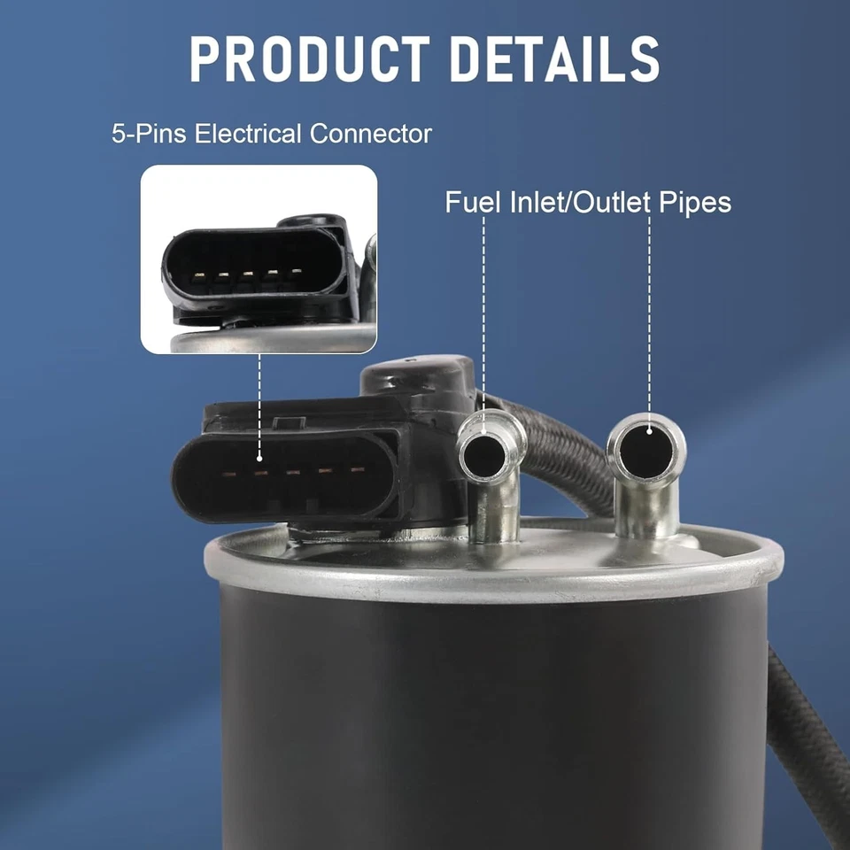 WK820/18 燃油过滤器适用于梅赛德斯奔驰 Sprinter 2500 3500 2.1L 3.0L 涡轮柴油 — 第 4/4 张图片