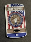 IBEW Veteran Challenge Coin United States Military Dog Tag