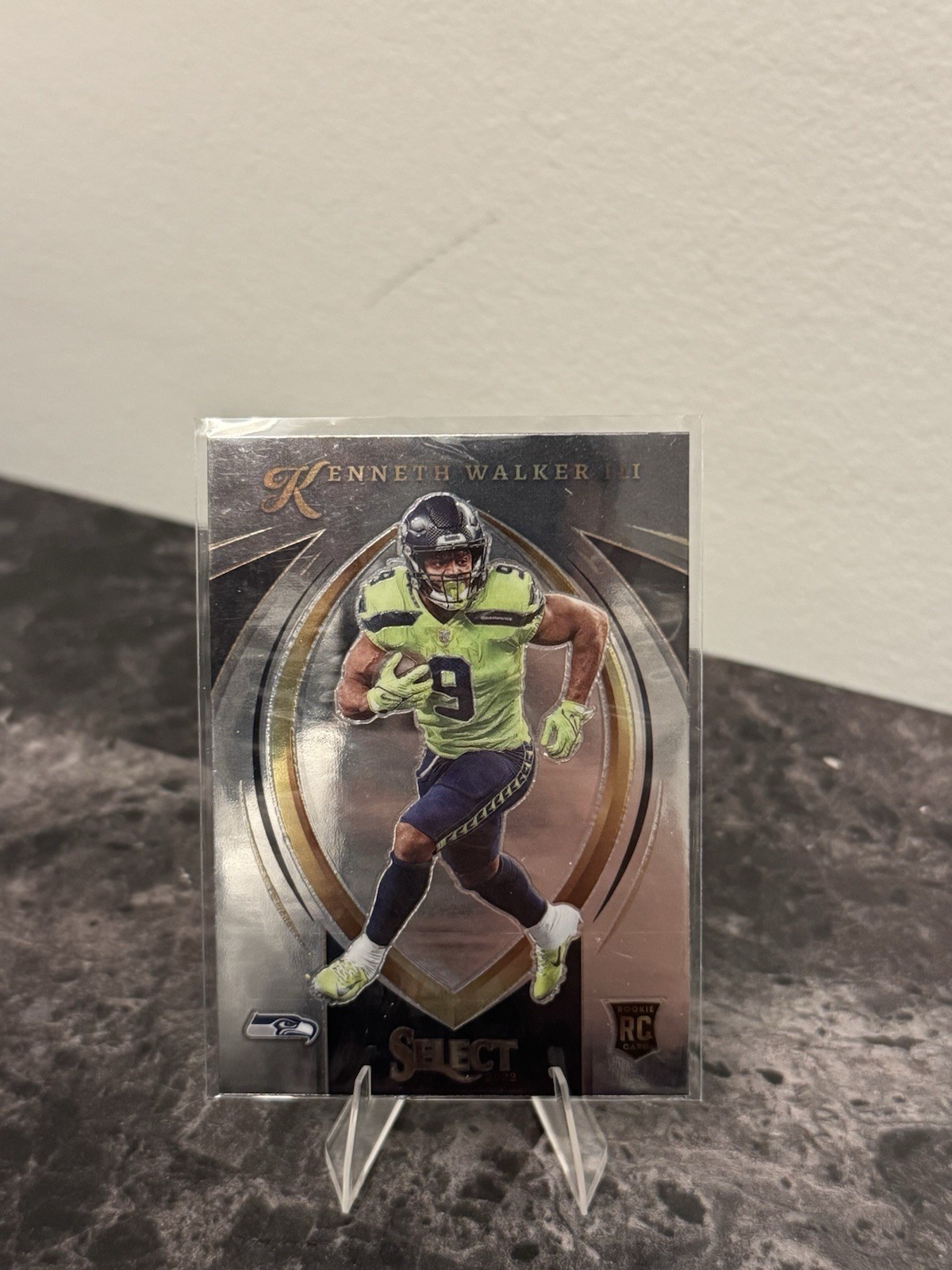 Kenneth Walker III 2022 Panini Select Certified Rookies RC #SCR-16 Seahawks