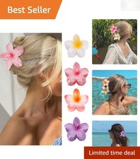 Luxurious 4PCS Flower Hair Clips - Cute Functional for Weddings Parties
