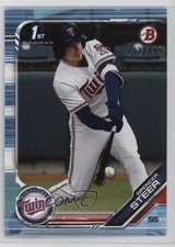 2019 Bowman Draft Sky Blue /499 Spencer Steer #BD-153 1k2s