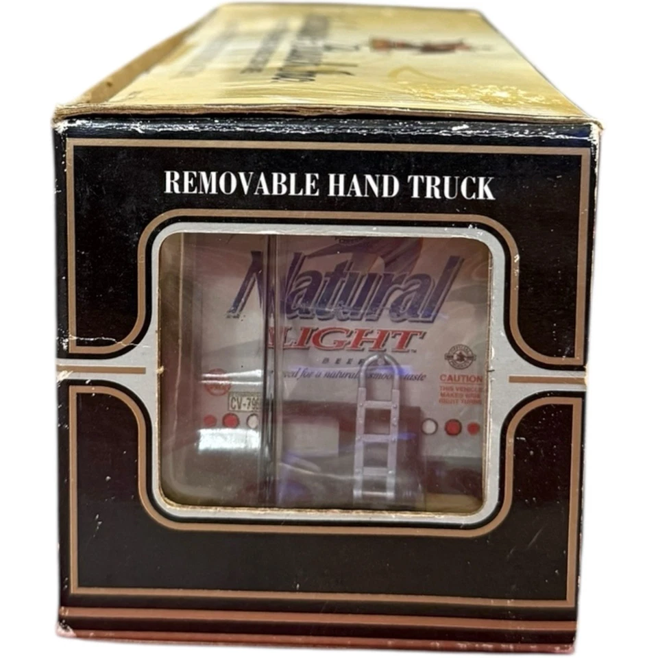 VTG K-Line 1996 Die Cast Natural Light Beer Truck 1:48 Scale Anheuser-Busch Inc - Image 3 of 4