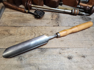 Vintage Greenlee Heavy Duty 2″ Gouge, Lathe Tool 0425-008 Woodworking