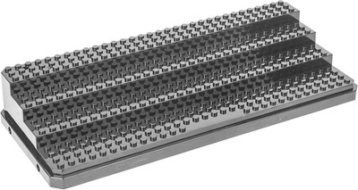 4-Tier Minifigure Display Stand, Brick Shelves Display Compatible with Lego