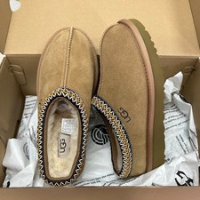 UGG New Women's Tasman II Slipper Chestnut Suede Upper Wool Lining Size6-11 GIFT
