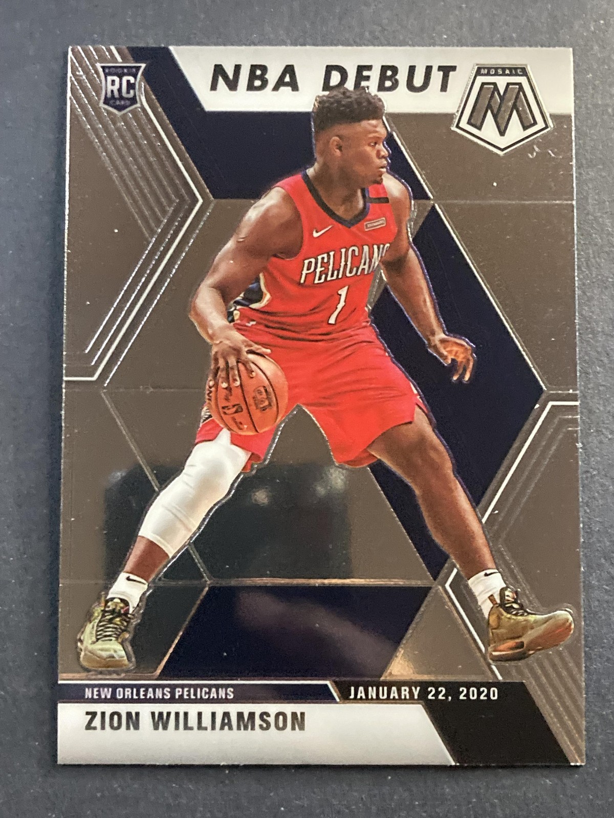 2019-20 Panini Mosaic #269 Zion Williamson