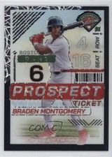 2024 Panini Prospect Edition Black Velocity Prizm /39 Braden Montgomery #38 8d2