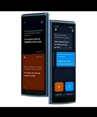 iFLYTEK AI Language Translator Device-Blue (New)