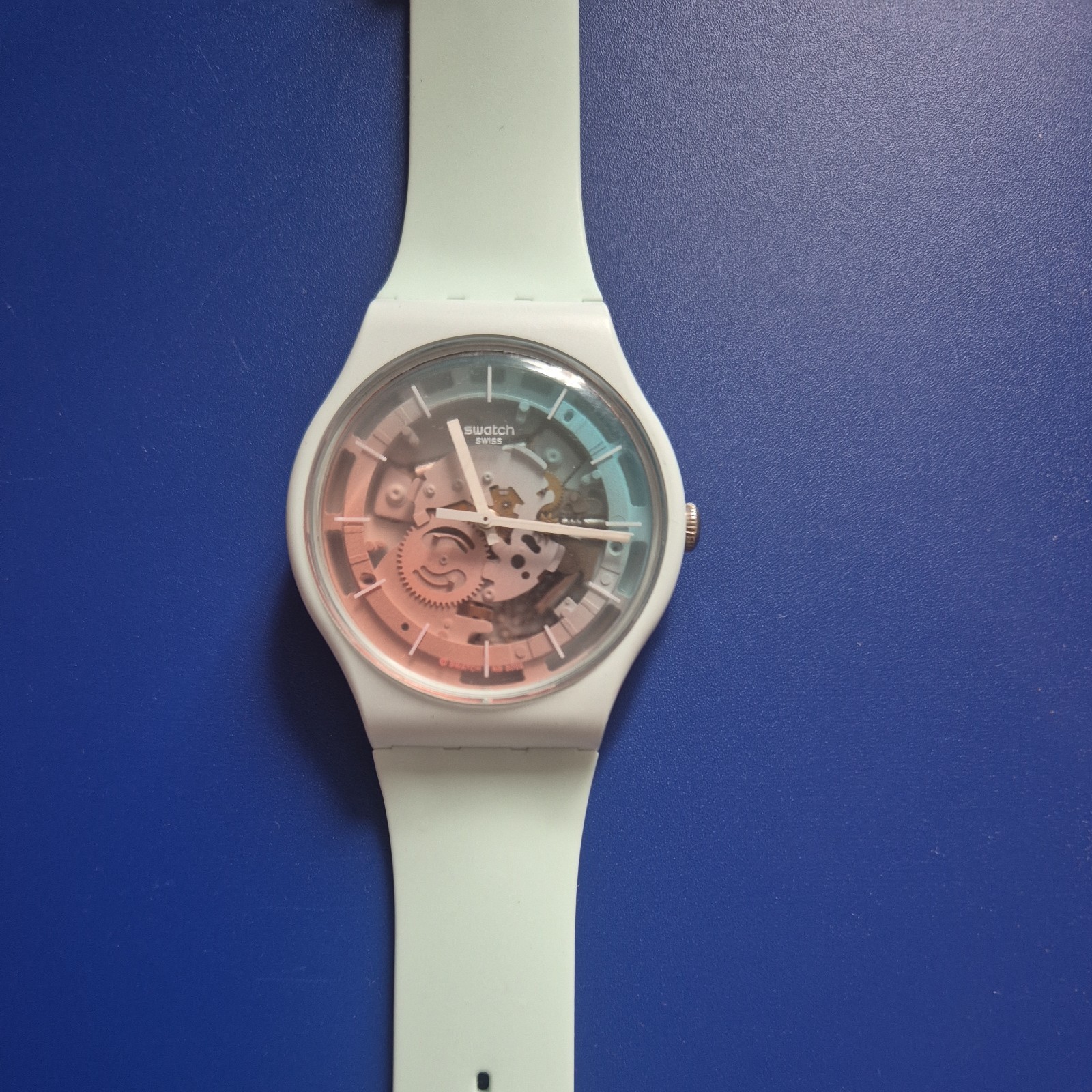 SWATCH  - SR1130SW- Fleetingly Iceblue 