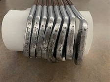 Antique 1930 s Denny Shute Personal Model Irons Putter Set - 8 Clubs