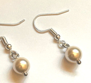 Brighton Pearl-icious custom pearl earrings  NWOT  #47