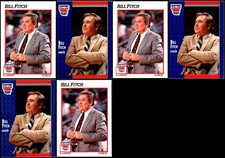 1991 Bill Fitch (6) Card Lot - LIMITED EDITION – RARE GEM