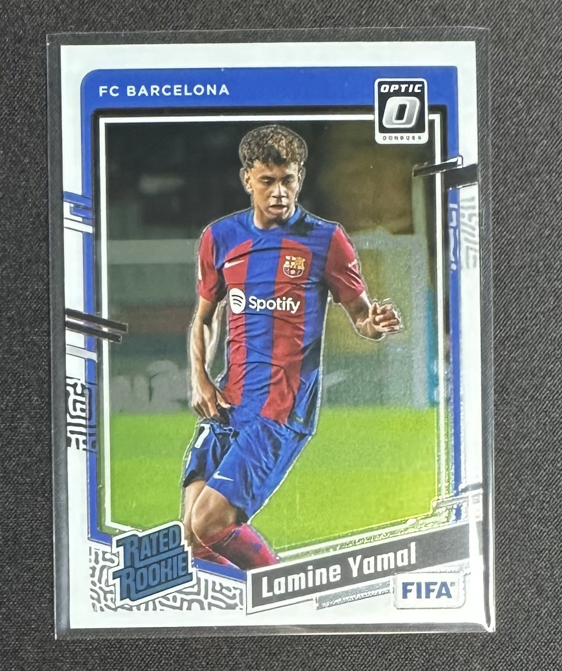 LAMINE YAMAL 2023-24 Panini Donruss Optic #177 Rated Rookie RC FC Barcelona QTY
