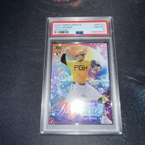 #MYS-27 Paul Skenes (RC) - Mystical 2024 Topps Update Series PSA 10