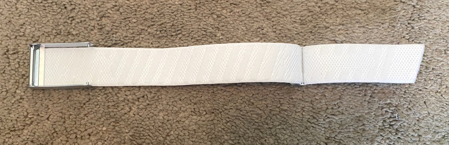 New WHOOP 4.0 SuperKnit Band Strap Artic White AUTHENTIC