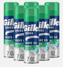 6 Pack Gillette Series Shaving Gel Sensitive ...