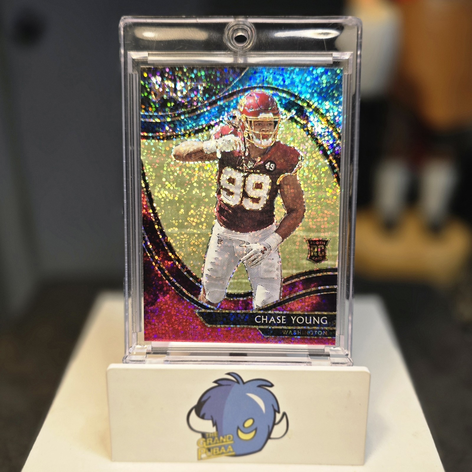 🔥🏈 CHASE YOUNG 💫 COSMIC RC 🏈🔥 2020 Panini Select Field Level #364 Cosmic 🌌