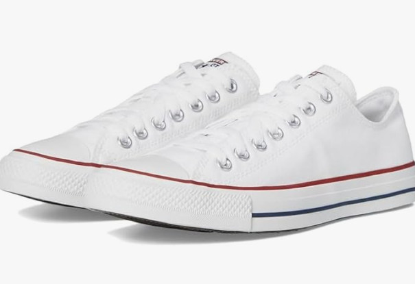 Converse Unisex Chuck Taylor All Star Canvas Low Top - White
