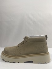 UGG Boots Mens Size 10 Beige Suede M Chukka Lug Casual Ankle Lug Sole New Box