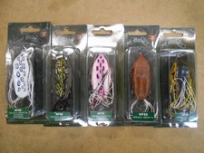 Norries NF60, popular colors, set of 5, new!Frog, topwater, Tetsuo Tanabe,