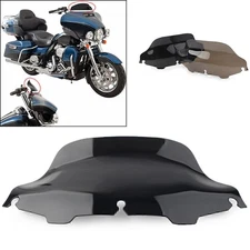 8"Wave Windshield Windscreen For Harley Touring Electra Street Glide 1996-13 US