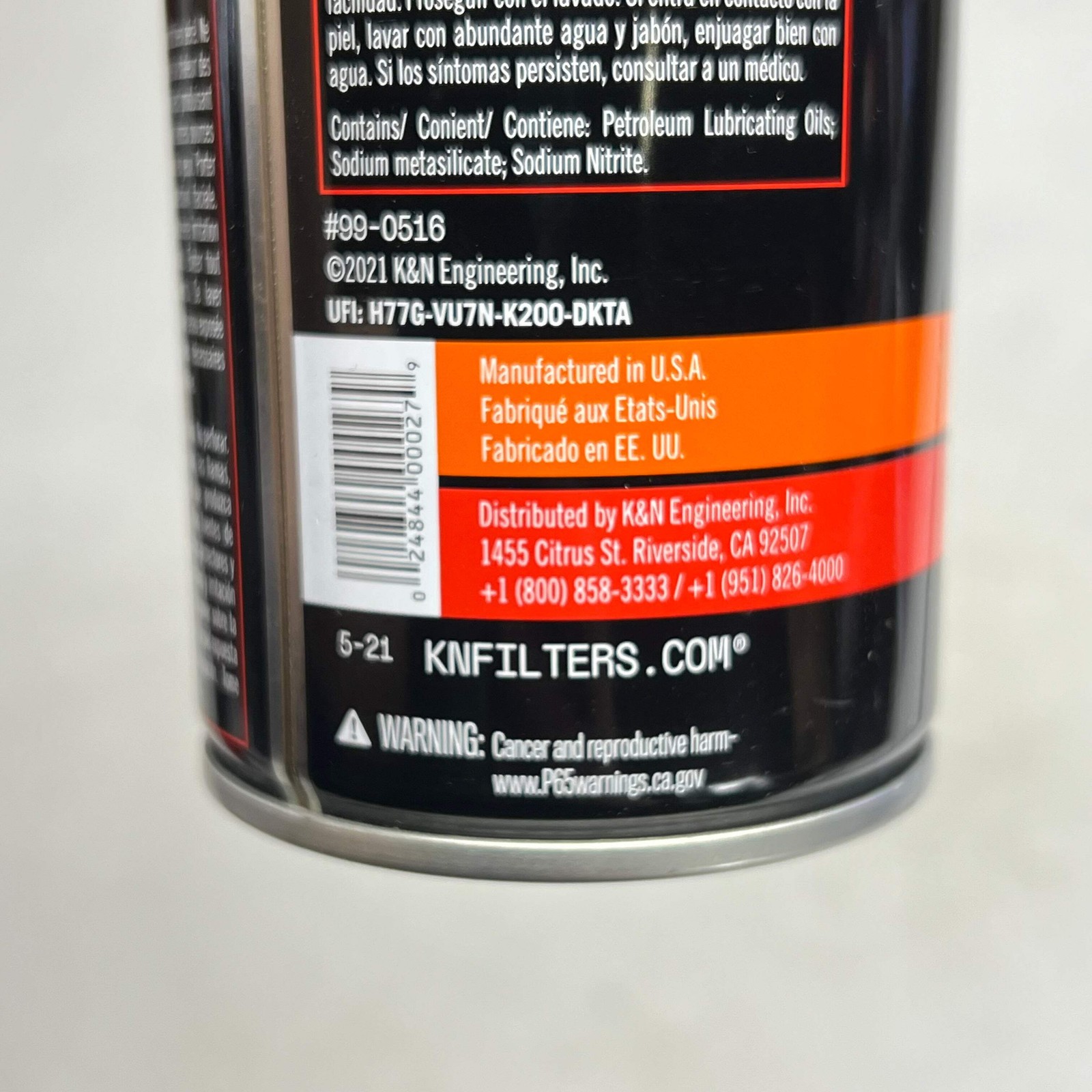 K&N (2 PACK) Aerosol Air Filter Oil Improve Air Filter Performance 12.25oz