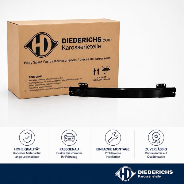 TrÄGer StossfÄNger Vorne Diederichs 4414660 FÜR Renault-image