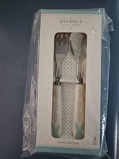 Pottery Barn Kids 2 piece utensil set new sealed