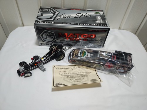 Jim Epler Camaro Matco Tools 1:24 Diecast Funny Car Ltd Ed Drag Racing Champions