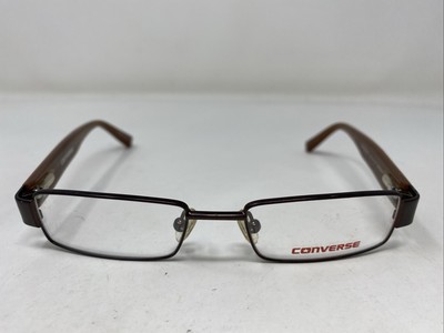 Converse WAIT FOR ME BROWN 46-16-125 Metal Full Rim Eyeglasses Frame WZ19
