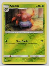 Gloom 3/236 Uncommon Cosmic Eclipse Pokemon Reverse Holo Near Mint