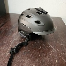 Smith Vantage Matte Black Helmet Ski Snow Size Medium MIPS With Camera Mounts