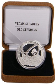 Lettland 5 Euro Silber Gedenkmünze 2014 Old Stenders PP / Proof