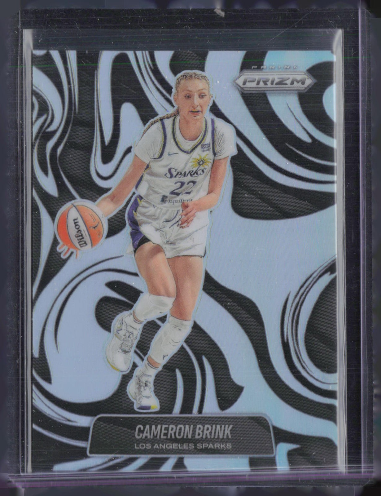 2025 Panini Prizm WNBA Abstract #3 Cameron Brink SP Case Hit 