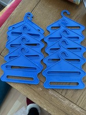 Set Of 10 Doll Clothes Hangers