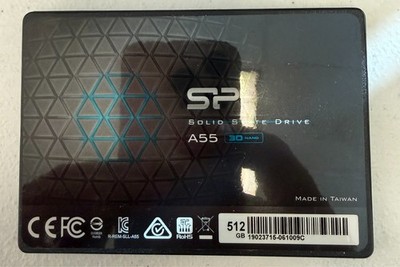 Silicon Power 2.5  512GB Internal Solid State Drive SSD SP A55 3D NAND