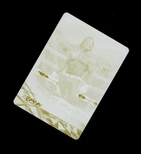 VERY RARE 2017 Topps WWE AJ STYLES 1/1 PRINTING PLATE! WRESTLING STAR SEE