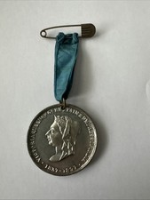 Antique Commemorative Medal Queen Victoria 60 Years Reign