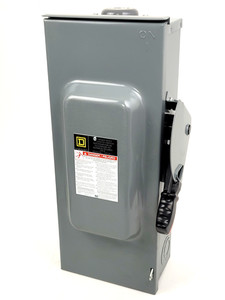 H363RB Square D 100A 600VAC 3R Fusible Heavy Duty Safety Switch -Next Day Option