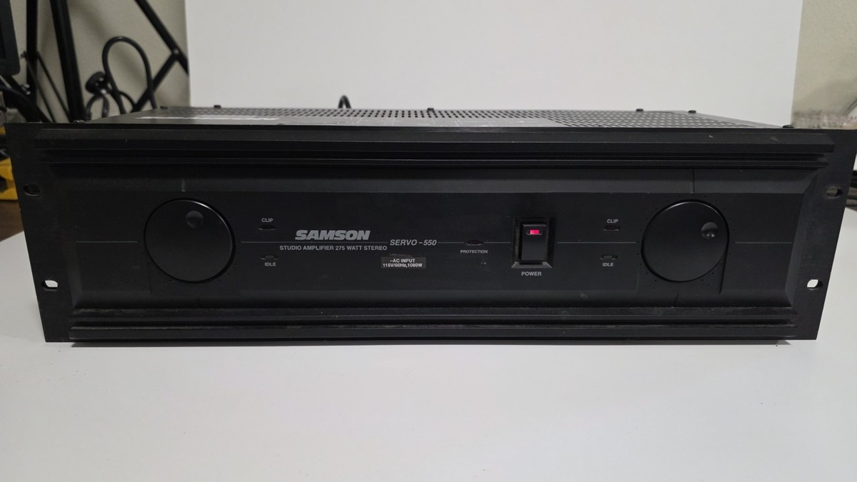 Samson Servo 550 Studio Amplifier | eBay